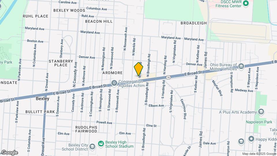 2900 E Broad St Map and Location Details
