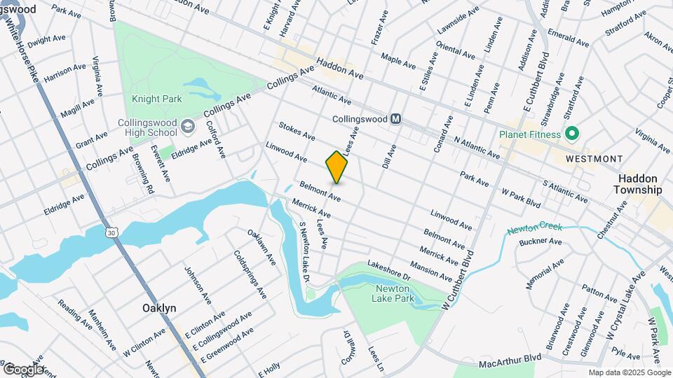 414 Lees Ave-Unit -UNIT B Map and Location Details