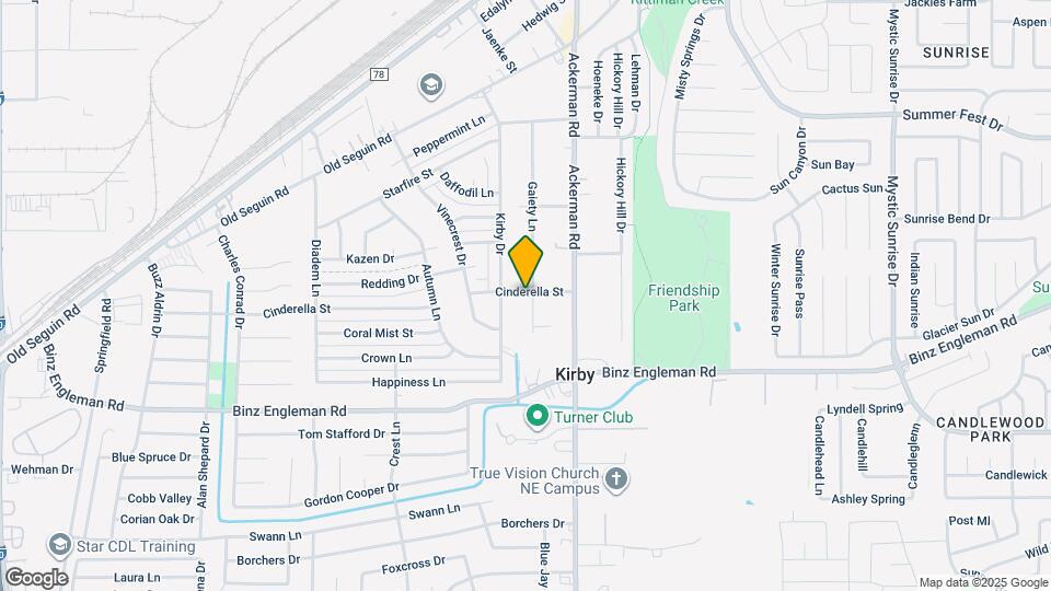 303 Gaiety Ln Map and Location Details