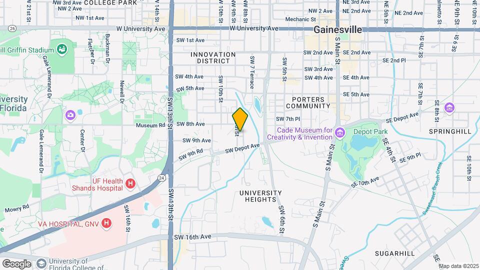 824 SW 8th St Map and Location Details