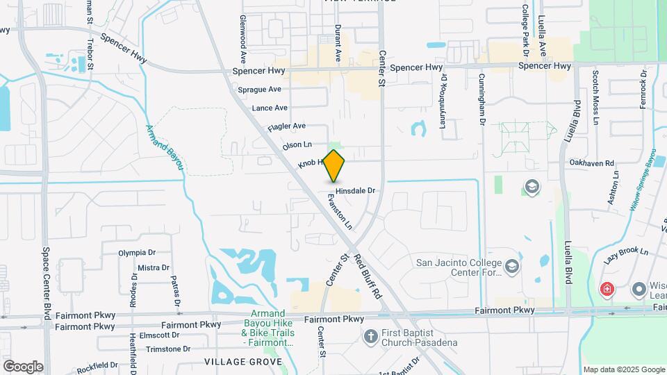 7335 Hinsdale Dr Map and Location Details