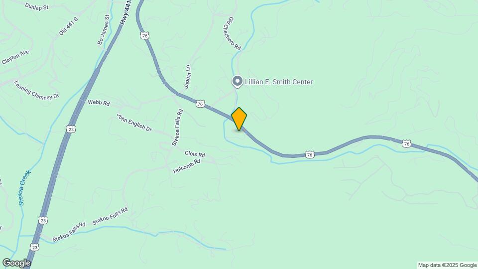 Hideaway at Laurel Falls Mapa y Detalles de la Ubicación