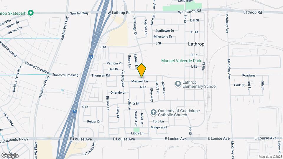 593 Maxwell Ln Mapa y Detalles de la Ubicación