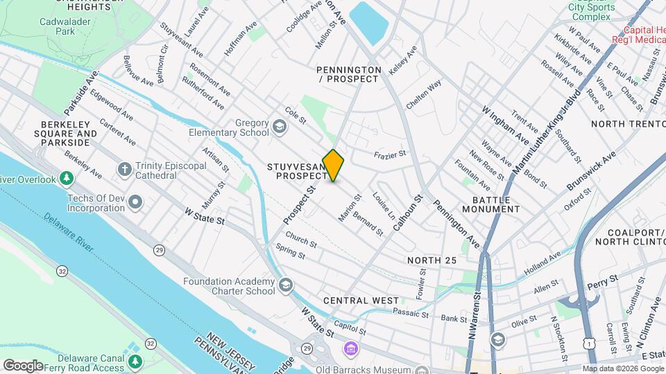 319 Rutherford Ave Map and Location Details