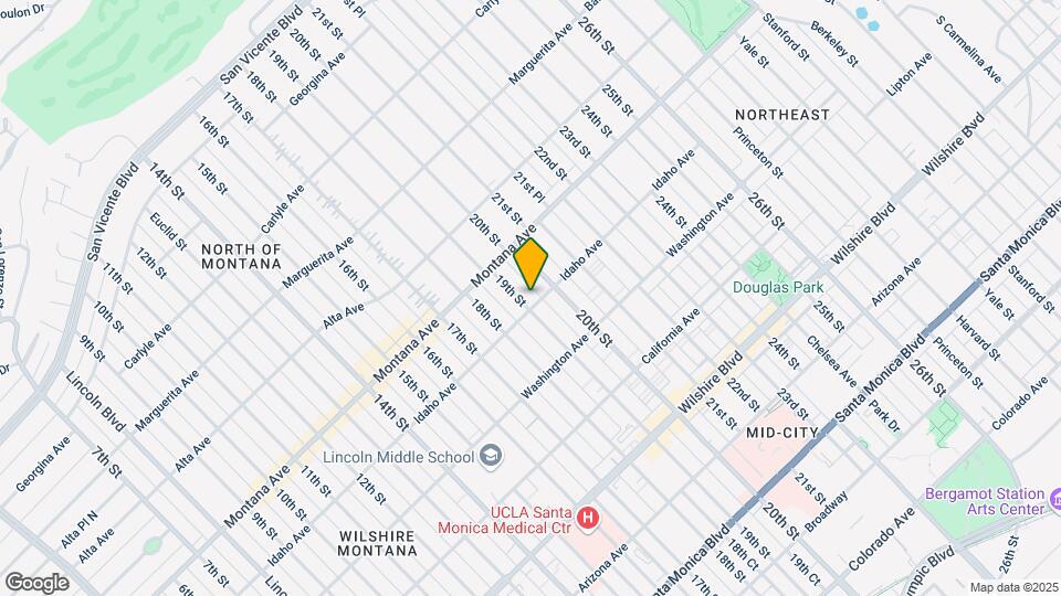 851 19th St Map and Location Details
