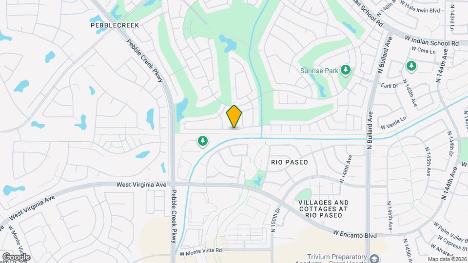 15251 W Verde Ln Map and Location Details