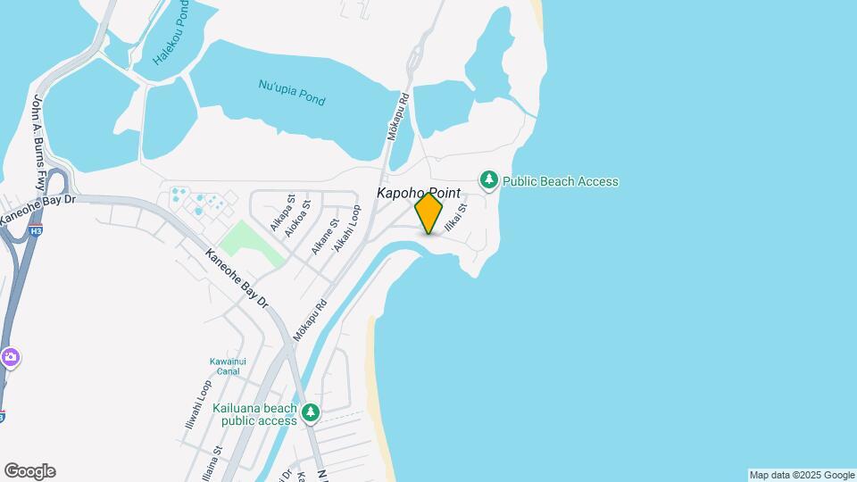 650 Kaimalino St Map and Location Details