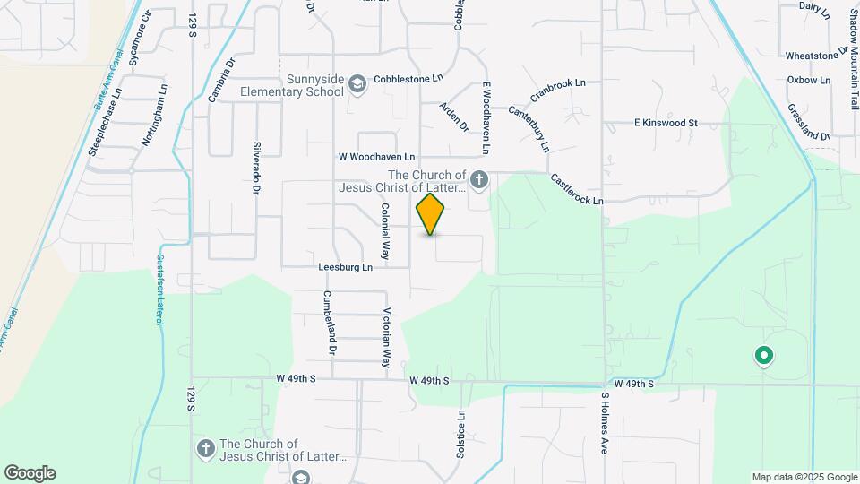4358 Atherton Wy Map and Location Details