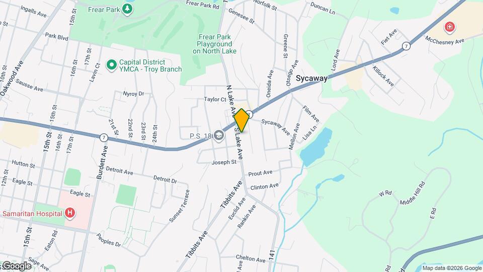 6 S Lake Ave Map and Location Details