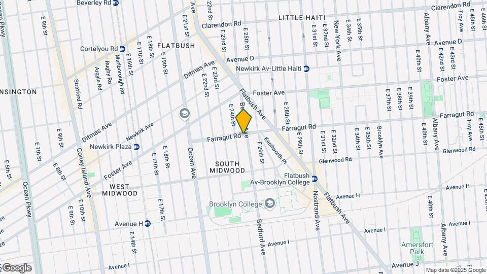 2744 Bedford Ave Map and Location Details