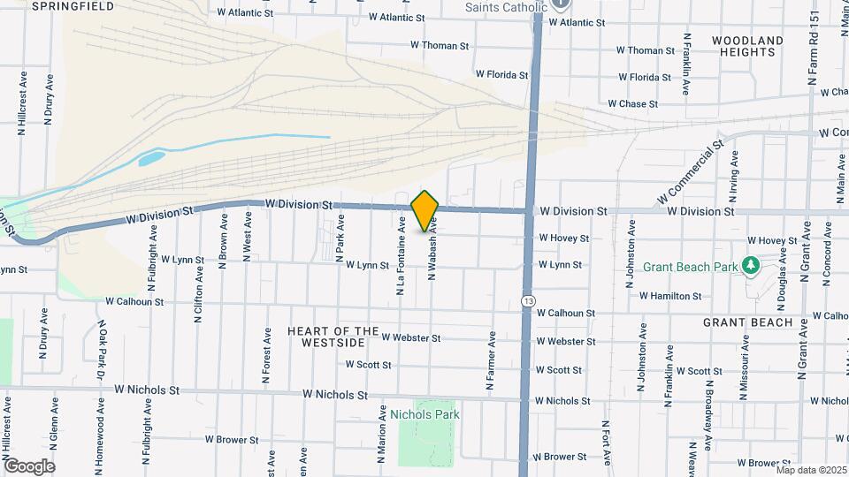 1429 N Wabash Ave Map and Location Details