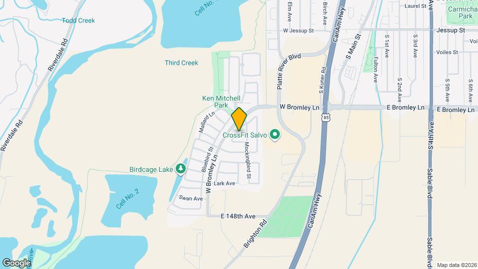 1028 Oriole Cir Map and Location Details