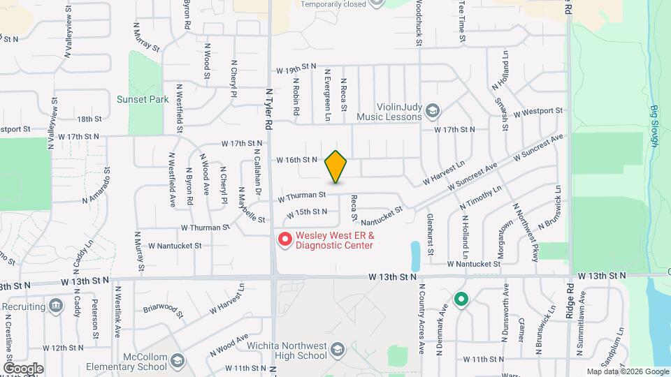 8424-8424 W Thurman St Mapa y Detalles de la Ubicación