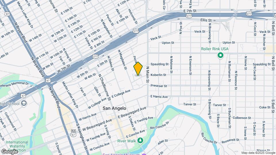 212 Koberlin St Mapa y Detalles de la Ubicación