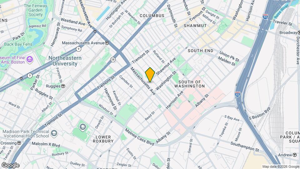 612 Massachusetts Ave, Unit #5 Map and Location Details