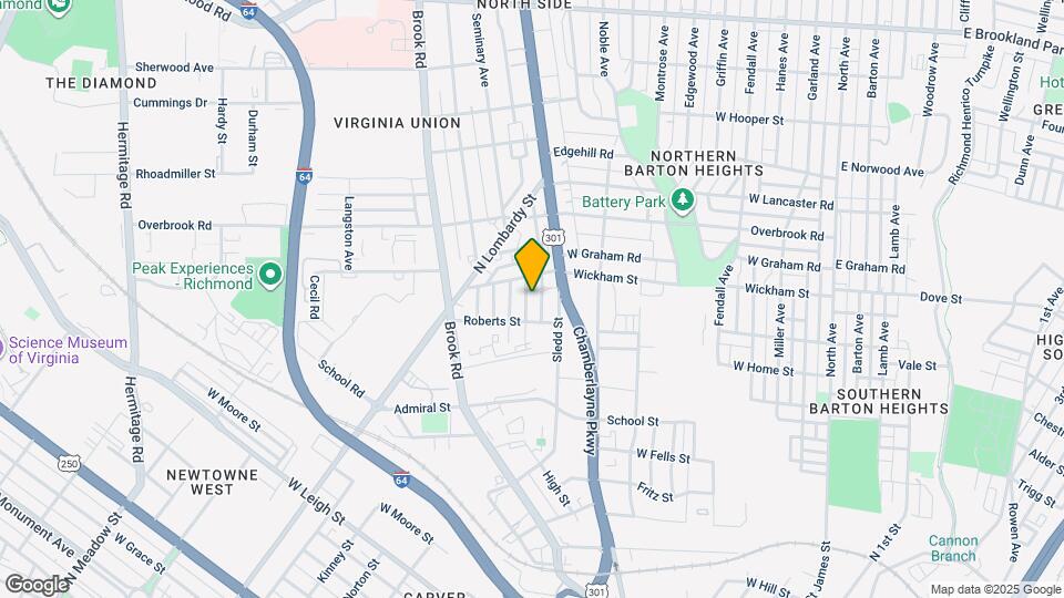 2211 Seminary Ave Map and Location Details