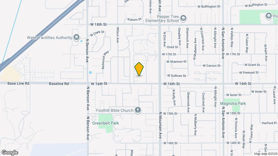 1619 Carmel Cir W Map and Location Details