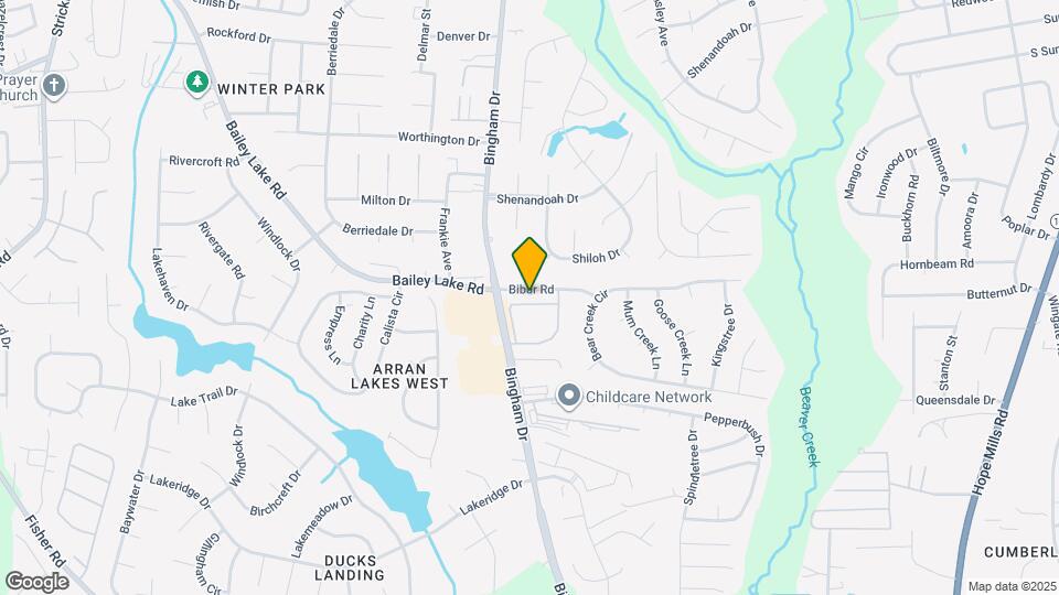 1820 Balmoral Dr Map and Location Details