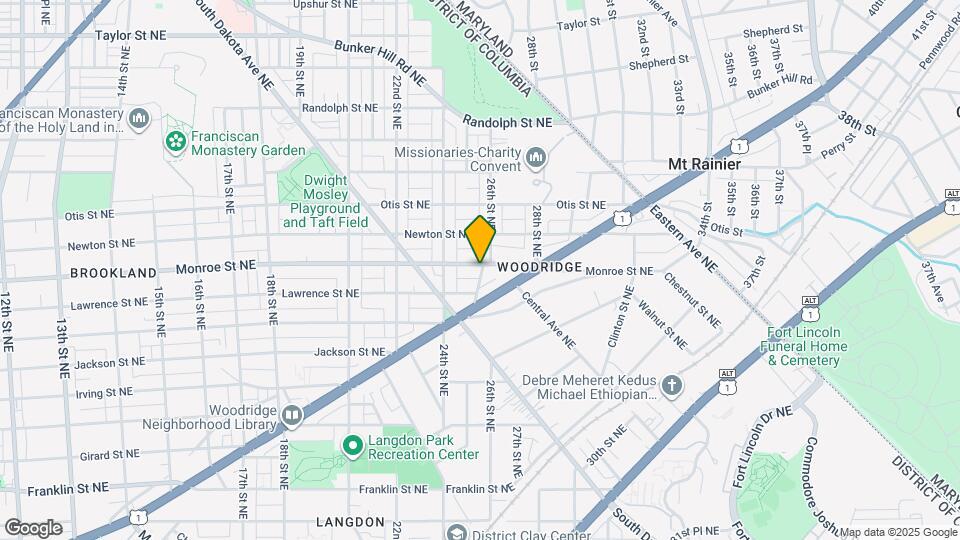 2439 Monroe St NE Map and Location Details