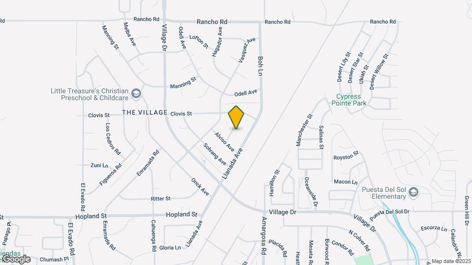 16419 Bunnell Ave Map and Location Details