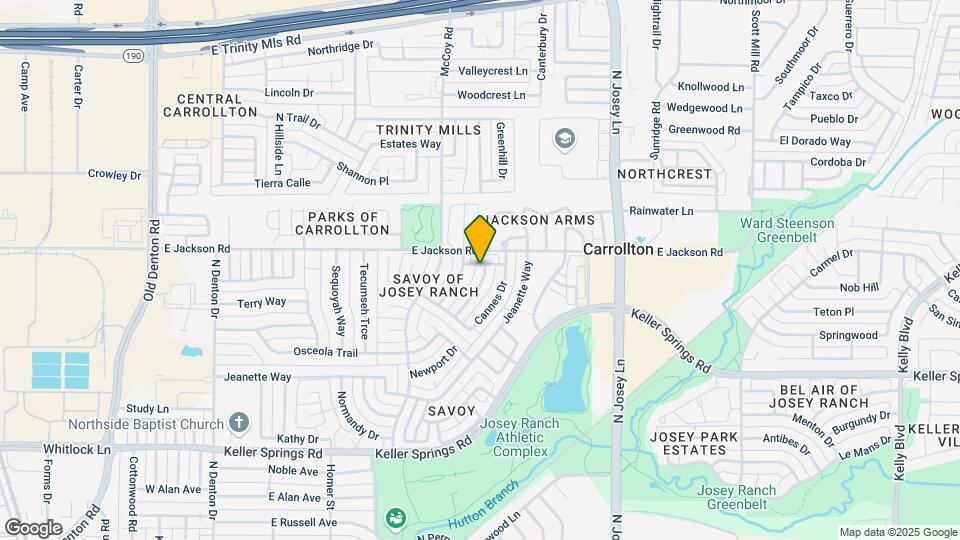 2127 Dover Dr Map and Location Details