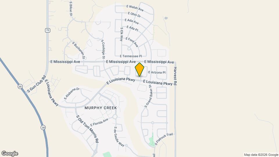 1245 S Flatrock Cir Map and Location Details