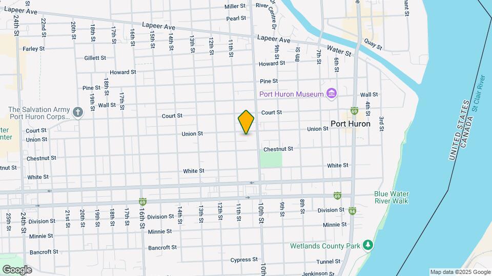 1024 Union St, Unit 1/1024 union st Map and Location Details
