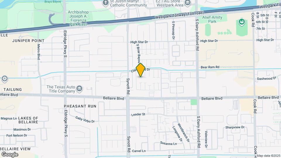 13037 Clarewood Dr Map and Location Details