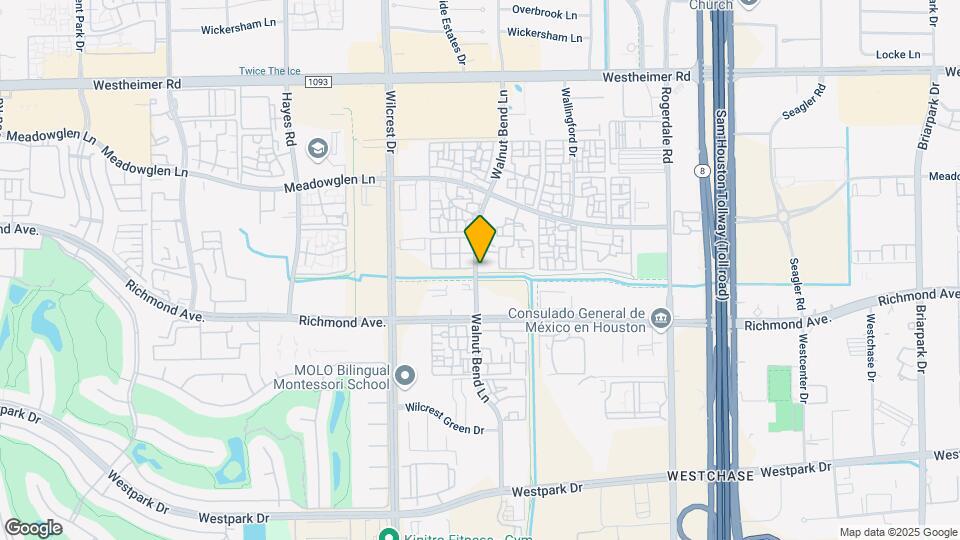 3085 Walnut Bend Ln Map and Location Details