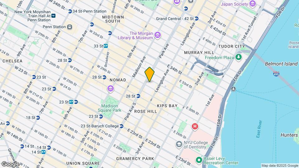 Pierpont Condominiums Mapa y Detalles de la Ubicación