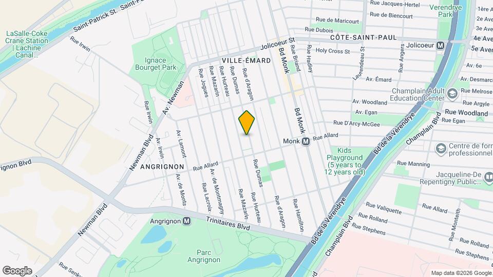 6655 Dumas Rue Map and Location Details