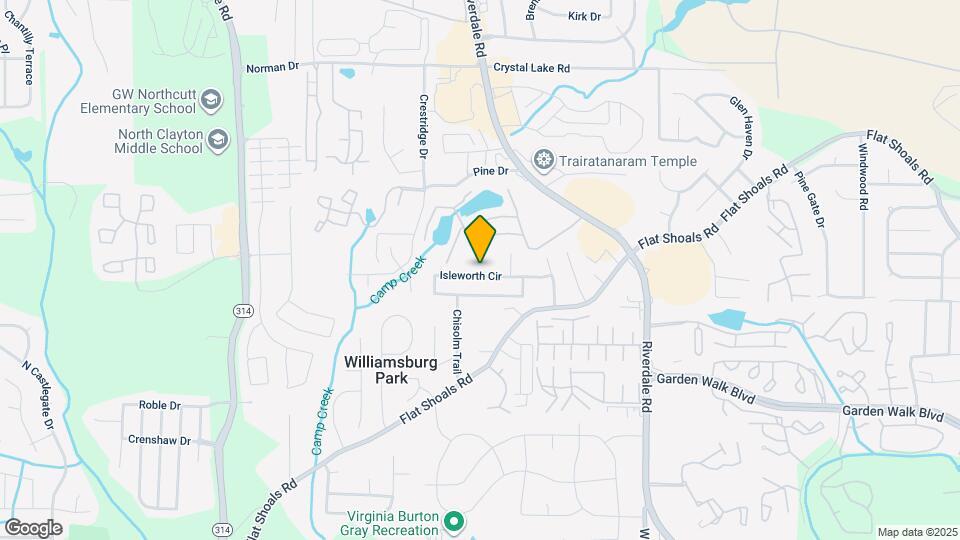 1427 Isleworth Cir Map and Location Details