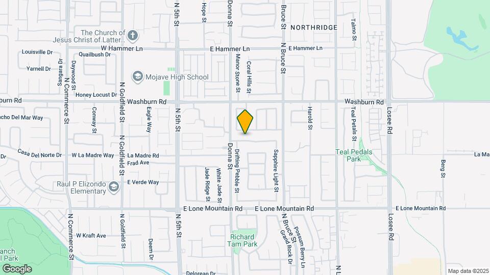 1002 Emerald Stone Ave Map and Location Details