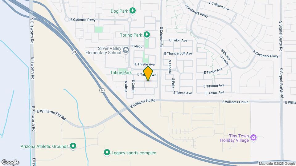 9903 E Tillman Ave Map and Location Details