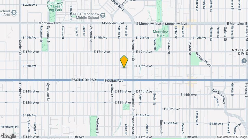 1541-1577 Xenia St Map and Location Details