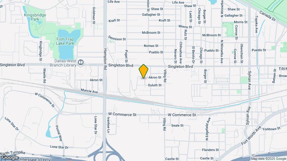 2809 Harston St Map and Location Details