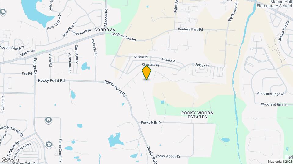 1050 Kentshire Cv Mapa y Detalles de la Ubicación