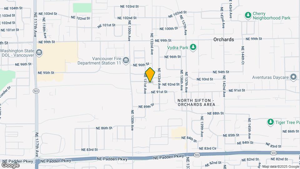 9206 NE 132nd Ave Map and Location Details