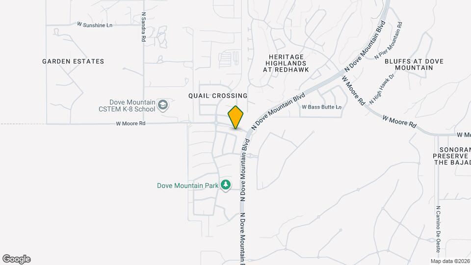 5436 W Dove of Peace Dr Map and Location Details