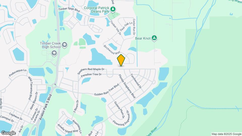 1819 Saffron Plum Ln Map and Location Details