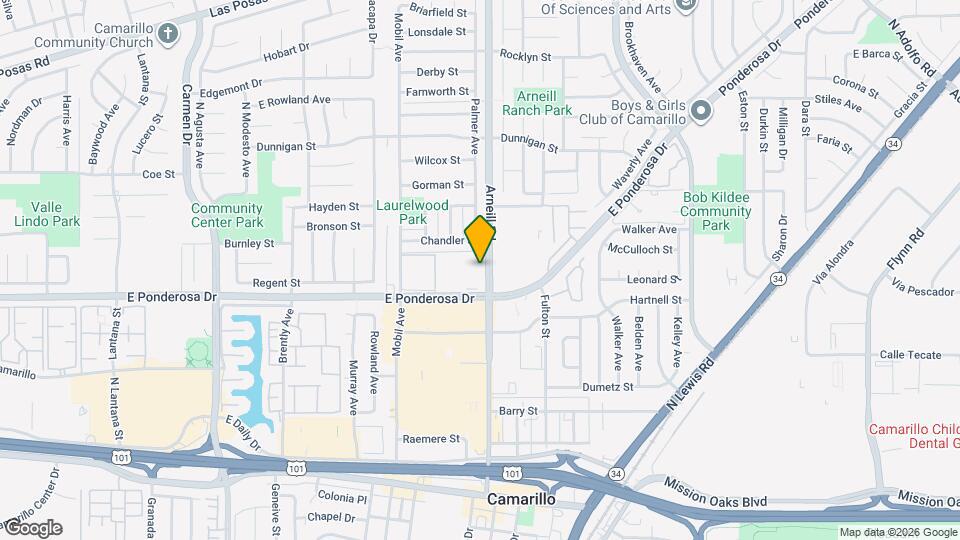 703 Arneill Rd Map and Location Details