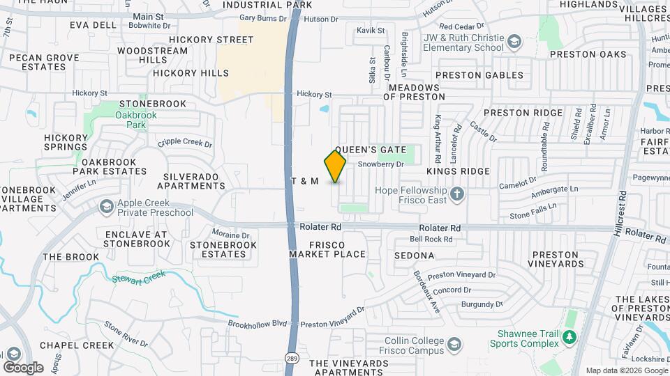 7585 Glasshouse Walk Map and Location Details