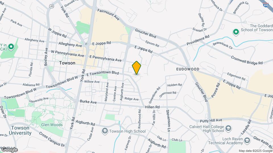 30X Eudowood Ln Map and Location Details