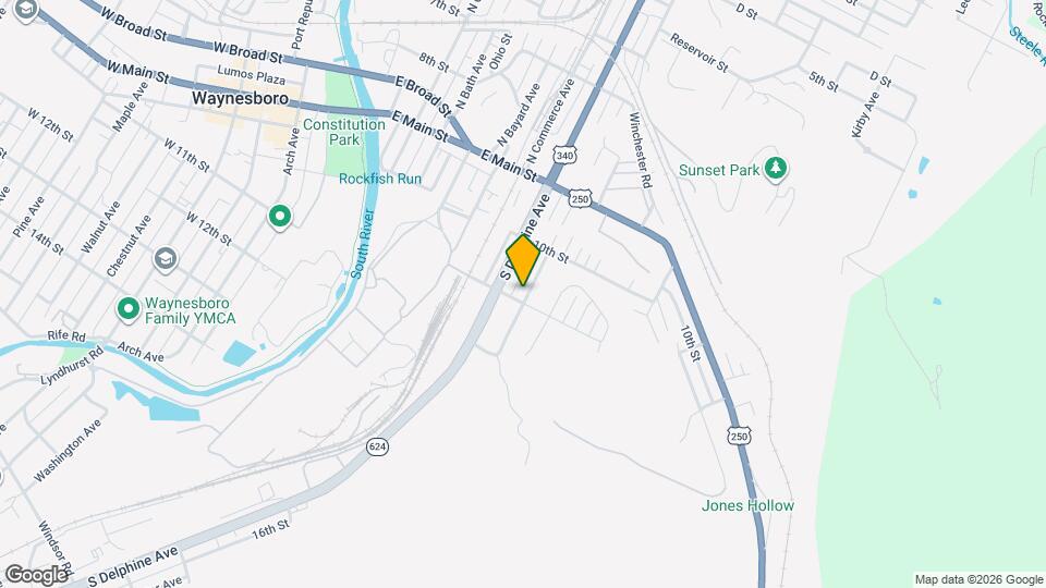 255 S Winchester Ave Map and Location Details