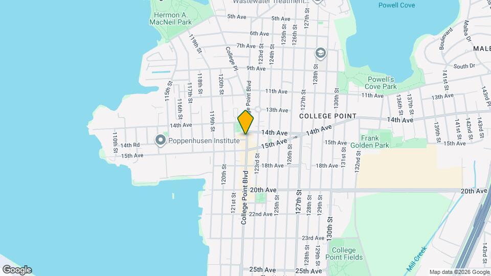 14-32-32 College Point Blvd Mapa y Detalles de la Ubicación