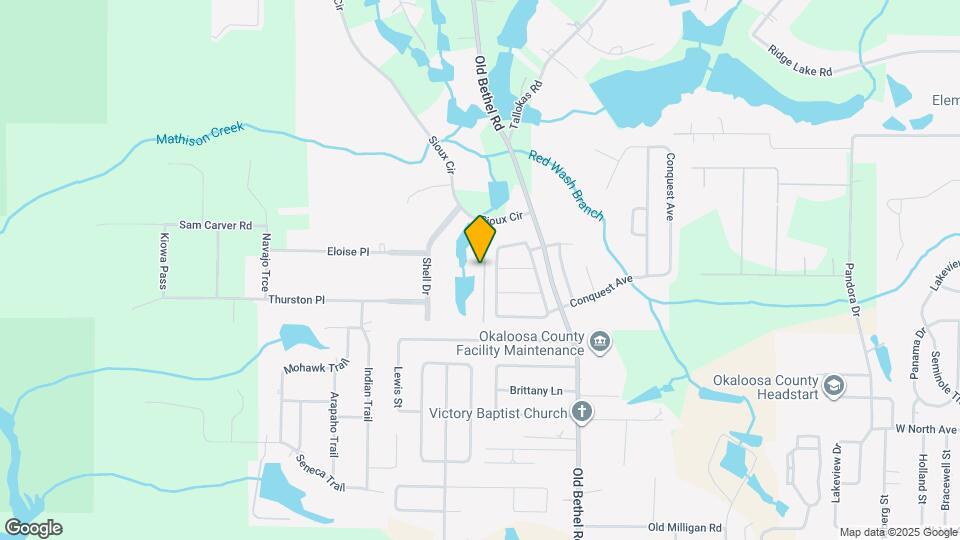 107 Steves Pl Map and Location Details