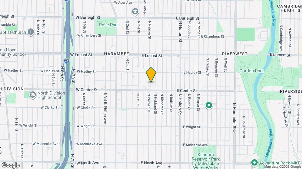 2724 N Palmer St Map and Location Details