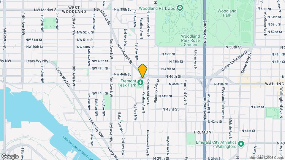4500 Palatine Ave N Map and Location Details