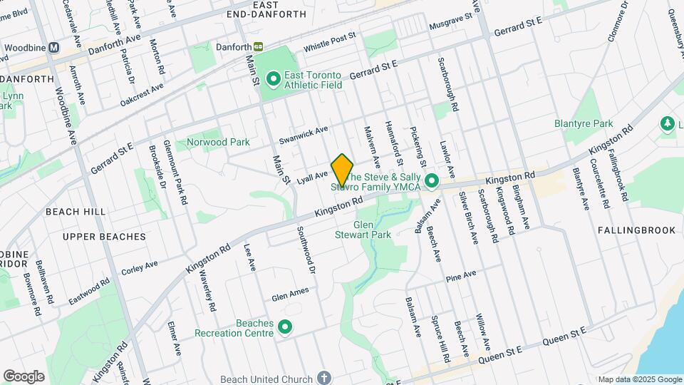 736 Kingston Rd Map and Location Details