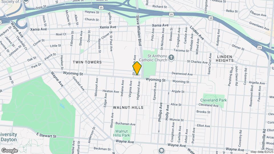 1513 Wyoming St Map and Location Details